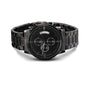 Engraved Black Chronograph (3ATM) - (Customizable Men's Watch)