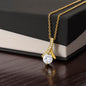 Alluring Petite Ribbon Necklace