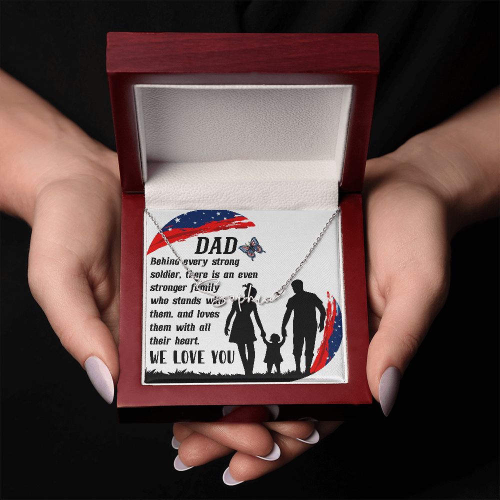 Custom Necklace - Gift for your Amazing Dad!