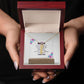 Customizable Vertical Name Necklace - A Special Gift